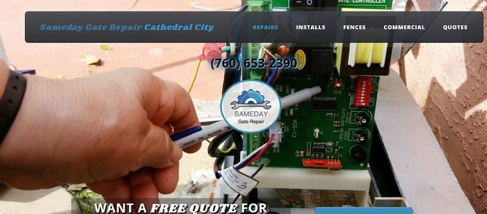  New Album of Sameday Electric Gate Repair Cathedral City 68845 Perez Road #25r - Photo 1 of 1