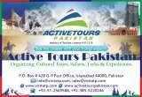Menus & Prices, Active Tours Pakistan, Islamabad