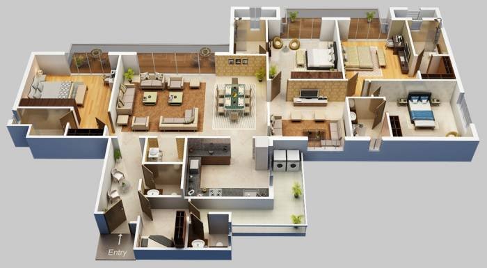 Saha Amadeus 4 BHK Apartments Profile Photos of Saha Amadeus Basera Realtors, 203,B-61, 2nd Floor, Sector 2 - Photo 5 of 6