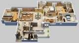 Saha Amadeus 4 BHK Apartments, Saha Amadeus, Noida