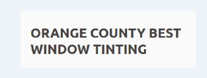  Profile Photos of Orange County Best Window Tinting 25422 Trabuco Rd Ste 105-470 - Photo 1 of 1