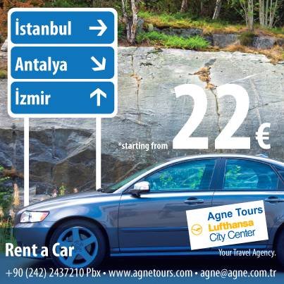  Pricelists of Agne Tours Lufthansa City Center Tahil Pazari mah. Adnan Menderes Bulvari. Beyaz Saray apt. No:27/2 Antalya, TR 07040 TÃ¼rkiye - Photo 25 of 39