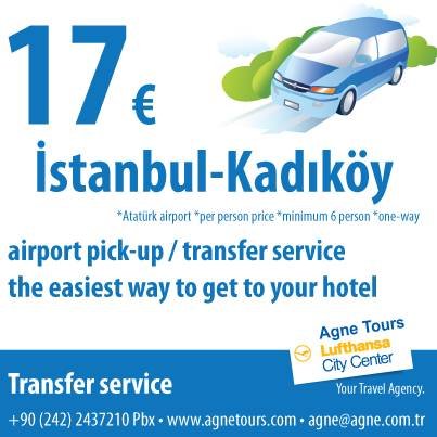  Pricelists of Agne Tours Lufthansa City Center Tahil Pazari mah. Adnan Menderes Bulvari. Beyaz Saray apt. No:27/2 Antalya, TR 07040 TÃ¼rkiye - Photo 16 of 39