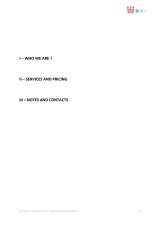 Menus & Prices, RH & Co. IT Services Ltd, Bromley