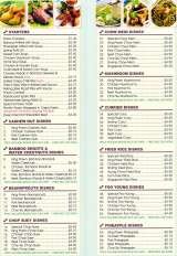 Menus & Prices, Wong Lee Chinese Restaurant and Takeaway, Banbridge
