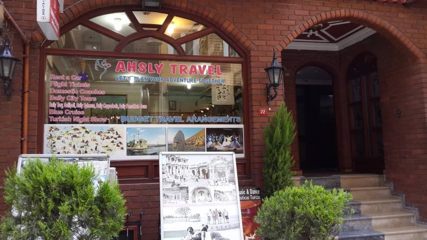  Pricelists of Ahsly Travel Cankurtaran Mahallesi Utangac sokak  no:22-24 Sultanahmet - Photo 1 of 1