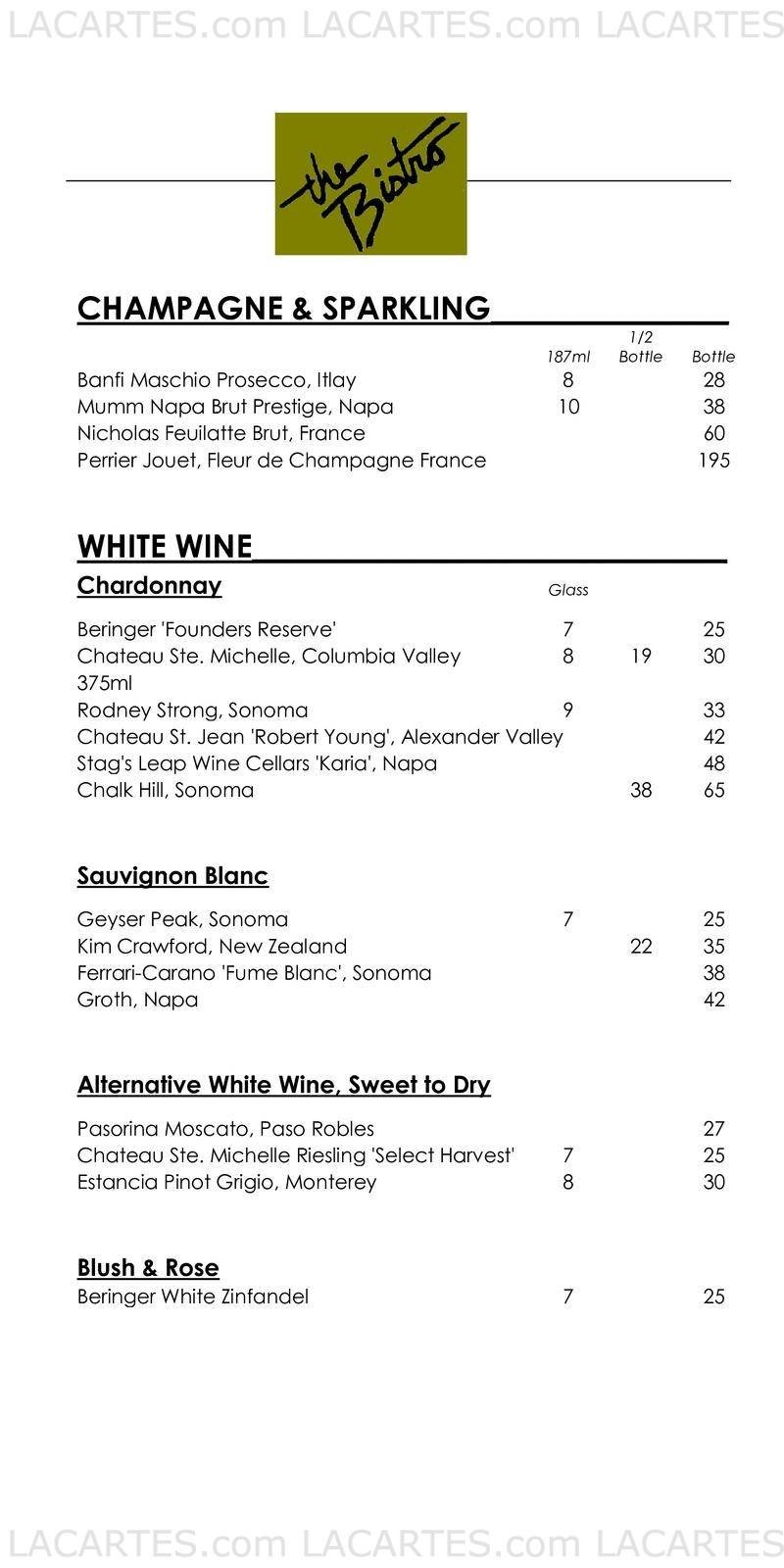  Pricelists of The Bistro 5105 California Avenue - Photo 32 of 33