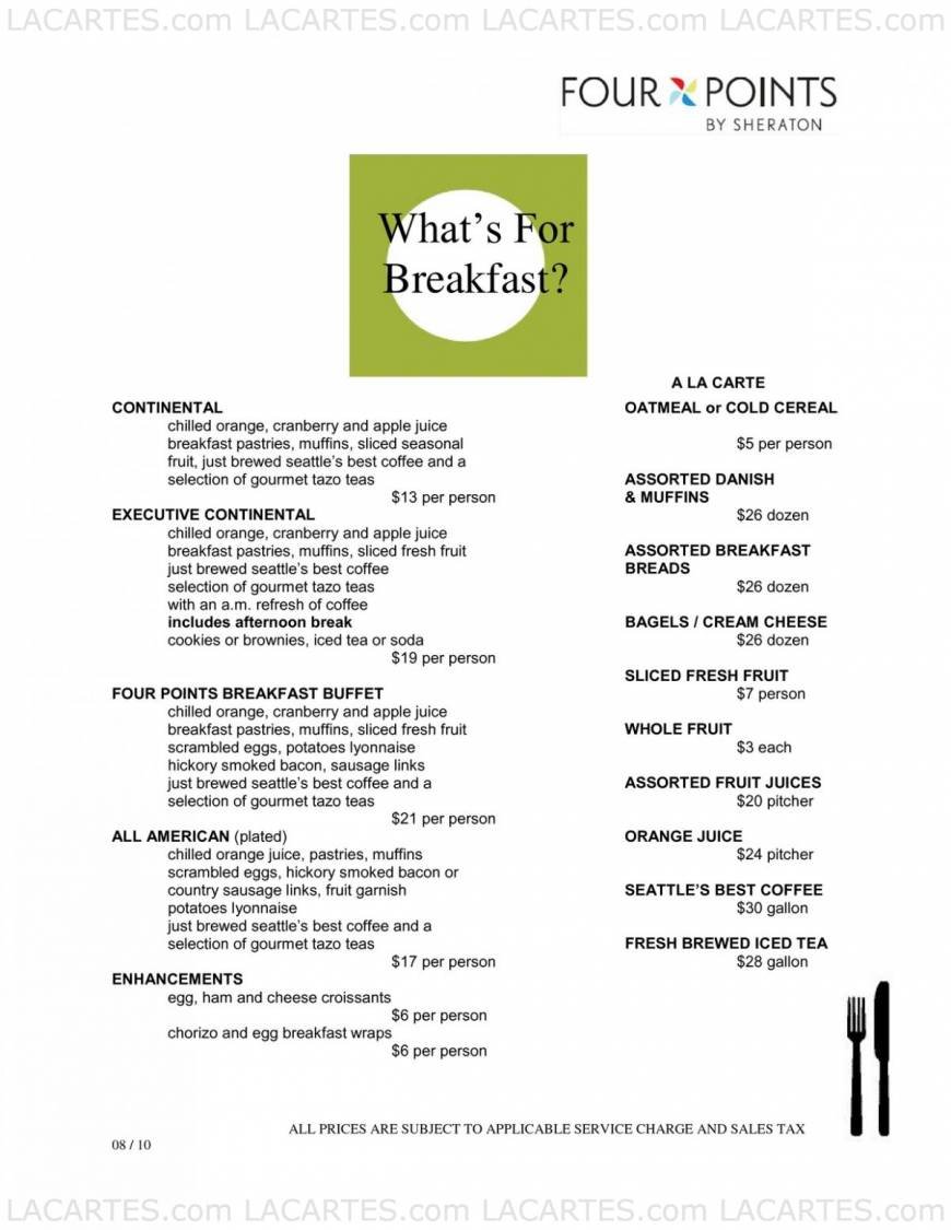  Pricelists of The Bistro 5105 California Avenue - Photo 11 of 33