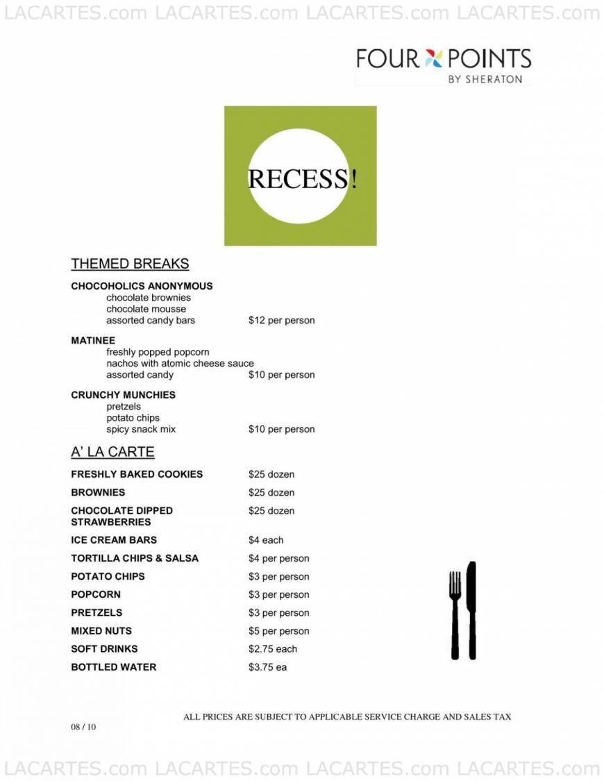  Pricelists of The Bistro 5105 California Avenue - Photo 16 of 33
