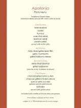 Menus & Prices, Apollonia Restaurant Gants Hill, Gants Hill