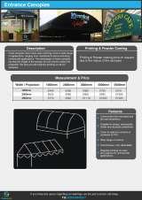 Menus & Prices, Shades Group Signs & Blinds, 158 Trundleys Road