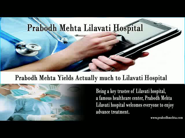 Prabodh Mehta Amongst Of Best Trustee In Medical World