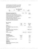Menus & Prices, Marlowe's Restaurant - Canterbury, Canterbury