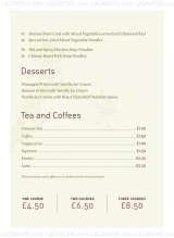 Menus & Prices, China Blue Chinese Restaurant - Colchester, Colchester