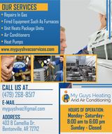 My Guys Heating and Air Conditioning | Heat pump system in Bentonville, Bentonville