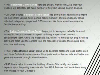 indiatimes clone scipt,The Indian express clone script.avi