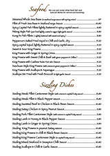 Menus & Prices, Heens Restaurant, Sutton