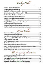 Menus & Prices, Heens Restaurant, Sutton