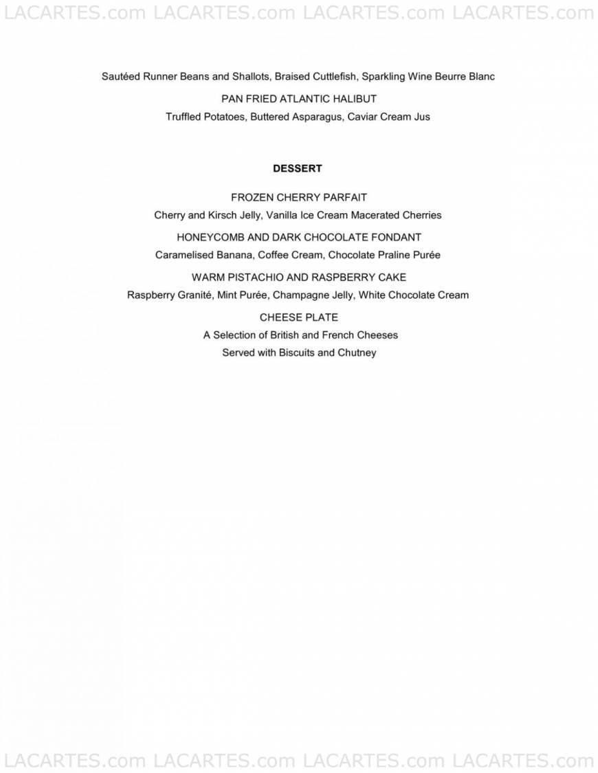  Pricelists of Thackerayâ??s Restaurant - Tunbridge Wells 85 London Road - Photo 21 of 31