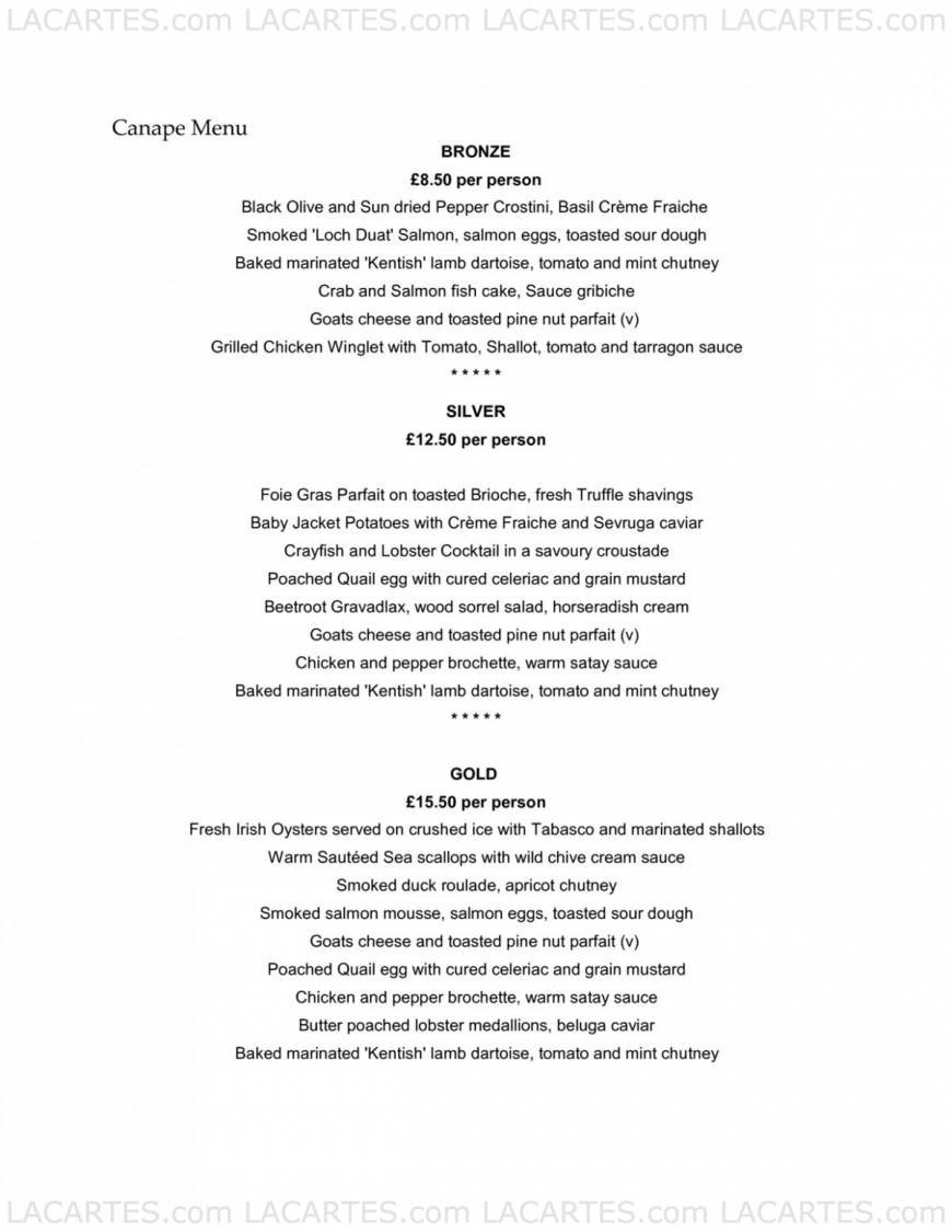  Pricelists of Thackerayâ??s Restaurant - Tunbridge Wells 85 London Road - Photo 20 of 31