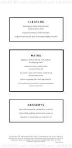 Menus & Prices, The Tunbridge Wells Bar & Grill, Tunbridge Wells