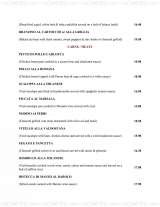 Menus & Prices, Signor Franco Restaurant - Tunbridge Wells, Tunbridge Wells