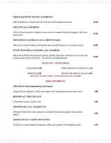 Menus & Prices, Signor Franco Restaurant - Tunbridge Wells, Tunbridge Wells