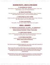 Menus & Prices, Il Vesuvio Restaurant - Tunbridge Wells, Tunbridge Wells