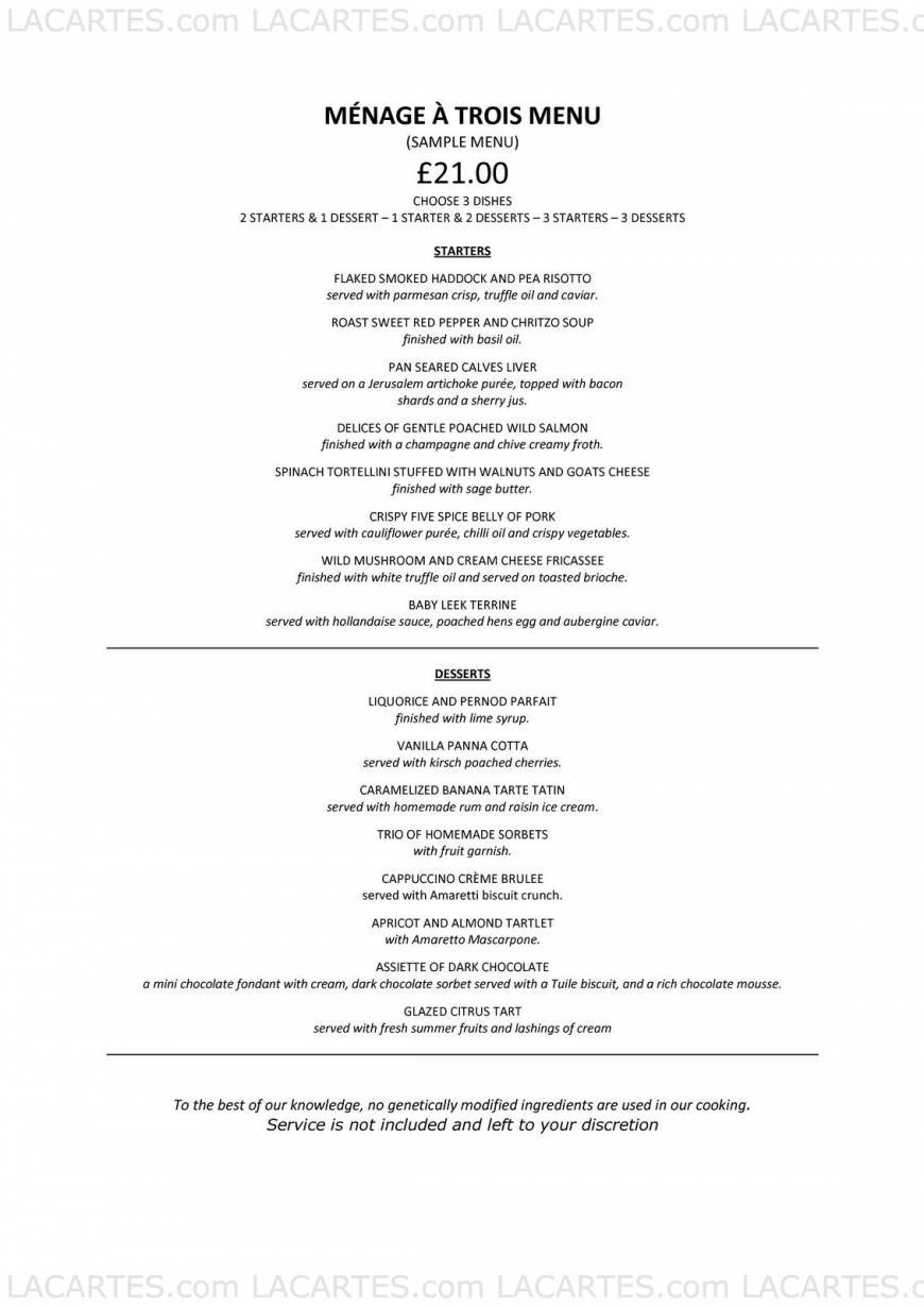  Pricelists of Montrose Restaurant - Tunbridge Wells Southborough Common, Southborough - Photo 6 of 25