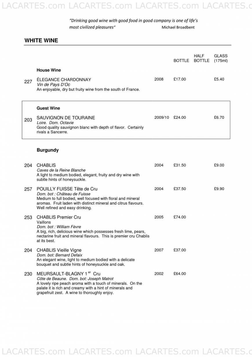  Pricelists of Montrose Restaurant - Tunbridge Wells Southborough Common, Southborough - Photo 16 of 25
