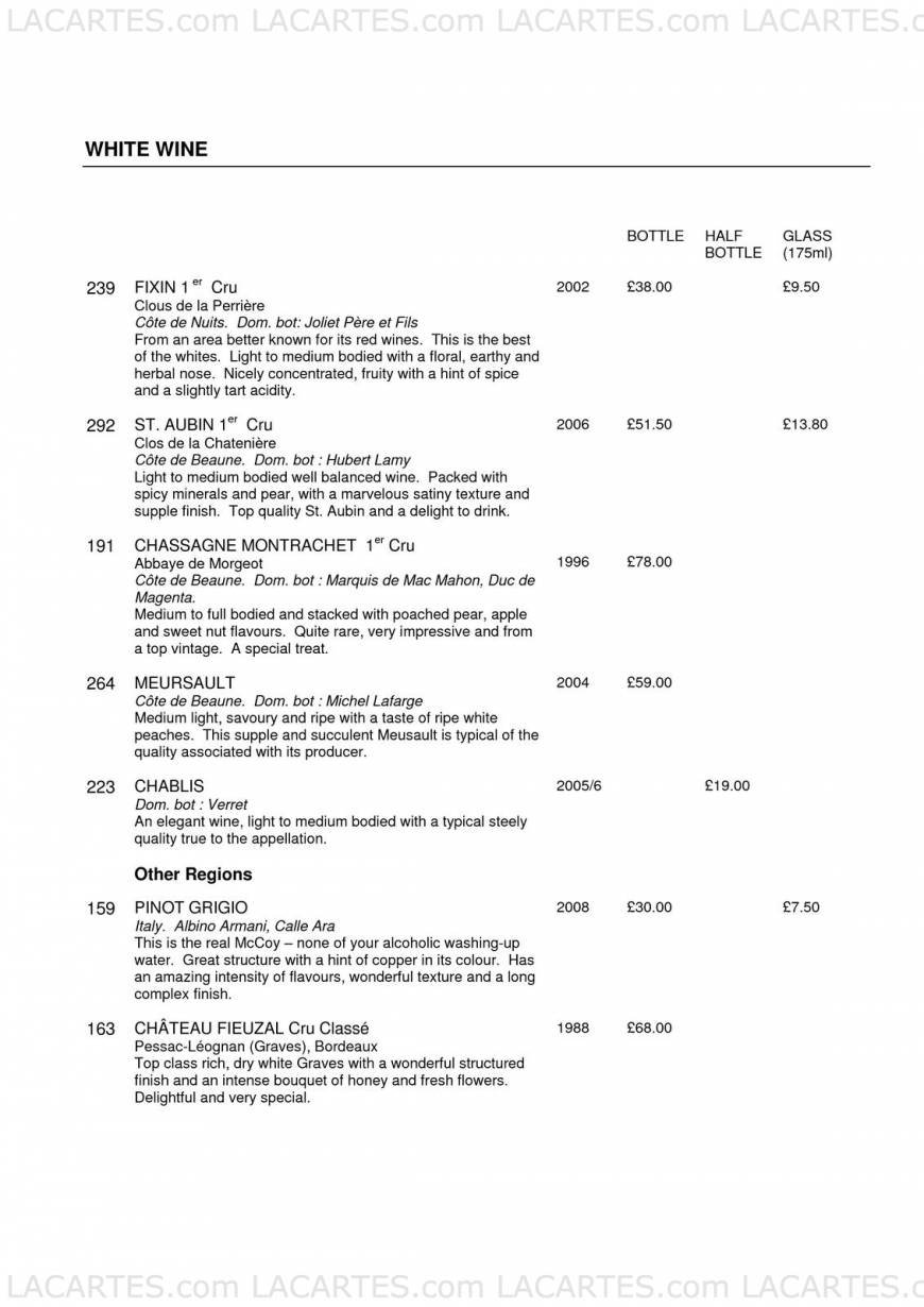  Pricelists of Montrose Restaurant - Tunbridge Wells Southborough Common, Southborough - Photo 17 of 25