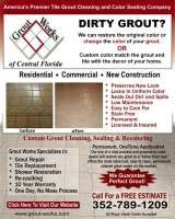 Grout Works of Southwest Florida, all cities on the west coast of florida