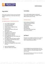 Menus & Prices, The Beacon Bar Restaurant - Tunbridge Wells, Tunbridge Wells