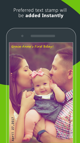 Add Text and Timestamp on Gallery Photos, Closter