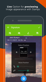 Add Text and Timestamp on Gallery Photos, Closter