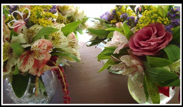  Centerpieces/ Centros de mesa of Hydragena Estudio Floral Alonso MartÃ­nez 45 - Photo 5 of 10
