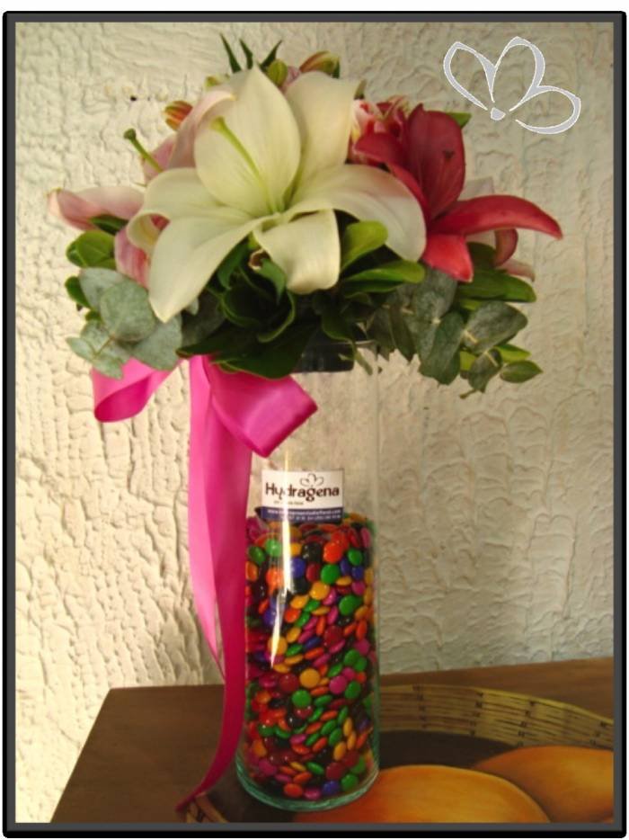  Centerpieces/ Centros de mesa of Hydragena Estudio Floral Alonso MartÃ­nez 45 - Photo 6 of 10