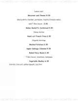 Menus & Prices, T-rex Restaurant & Bar, Berkeley