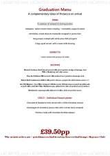 Menus & Prices, De Luca Cucina & Bar, Cambridge 