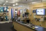 The Shower Doctor trade counter., The Shower Doctor, Edinburgh
