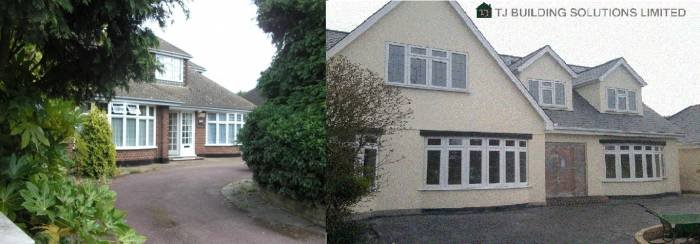 Before & after, what a difference! Profile Photos of TJ Building Solutions LTD | Loft conversions | Houses Renovations | Landscaping | Panic Rooms | Home Cinemas 559 London Road - Photo 13 of 19
