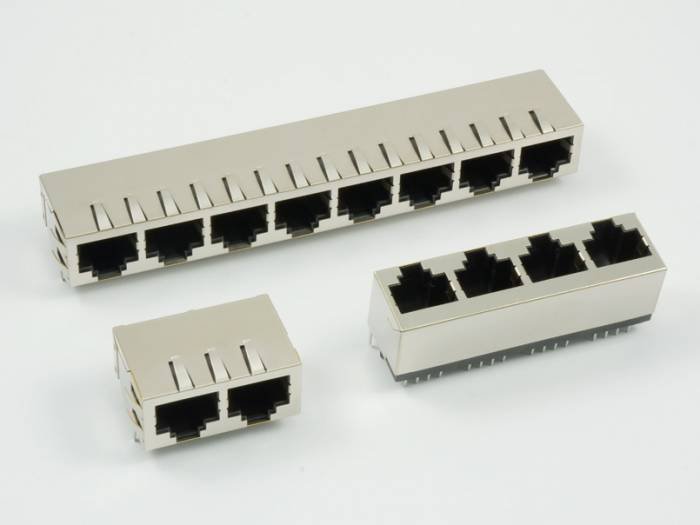              Multi-Port PCB Modular Jacks                   Connector & Cable of Tekman Group Ltd. 3F., No.108-1, Minquan Rd. - Photo 23 of 48