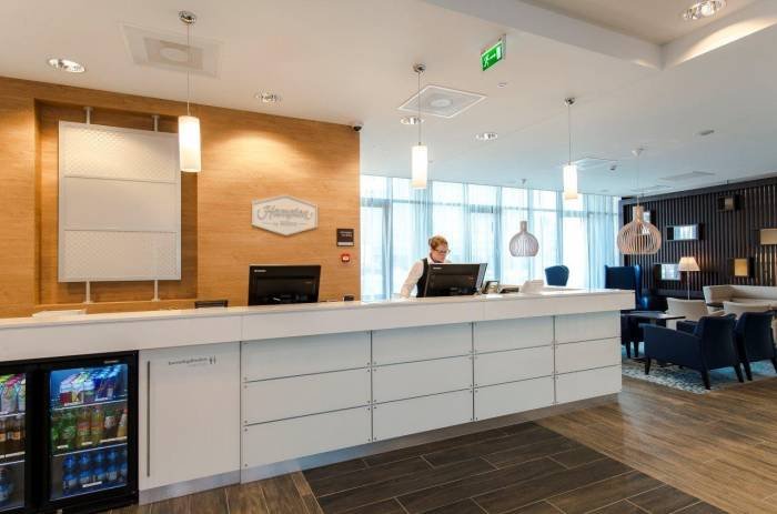 Front Desk Profile Photos of Hampton by Hilton Amsterdam Airport Schiphol Neptunusstraat 1 - Photo 2 of 16