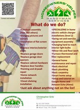  Homeowners Helper Handyman Services 2027 Grosvenor Drive 