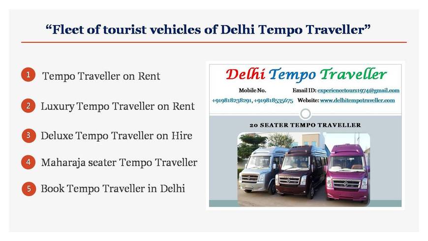  Pricelists of Tempo Traveller on Rent in Delhi 310, 3rd floor, Vardhman Complex, Paharganj, Delhi 110055 - Photo 4 of 8