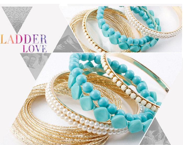 Bohemian Romatic Fashion Bracelet Set Fashion Jewelry of Top Collections Co., Ltd. ç‘ªèŽŽç²¾å“æœ‰é™å…¬å¸ 9F-2, 129, Cheng Kung Rd. - Photo 10 of 12
