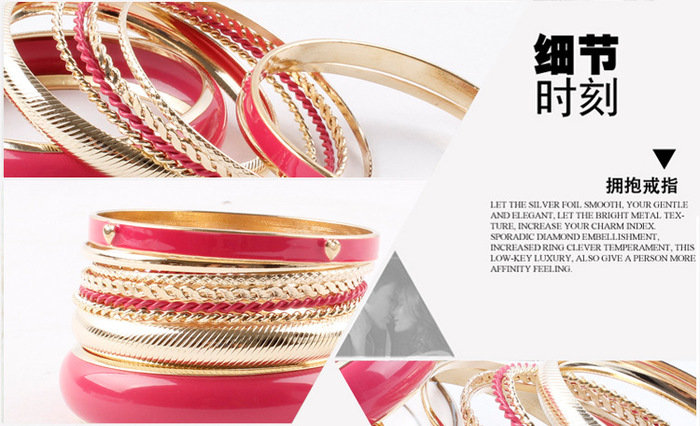 Bohemian Romatic Fashion Bracelet Set Fashion Jewelry of Top Collections Co., Ltd. ç‘ªèŽŽç²¾å“æœ‰é™å…¬å¸ 9F-2, 129, Cheng Kung Rd. - Photo 1 of 12