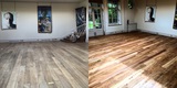 Before and After: Floor Restoration for an Art Gallery