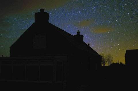 Starry Skies above Auld Smiddy Cottage Profile Photos of East Muntloch Croft Bed & Breakfast and Auld Smiddy & Glen Auchie Holiday Cottages East Muntlloch Croft B & B, Cairngaan Road, - Photo 12 of 14