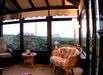 Glen Auchie Cottage Conservatory with views to the sea. East Muntloch Croft Bed & Breakfast and Auld Smiddy & Glen Auchie Holiday Cottages East Muntlloch Croft B & B, Cairngaan Road, 